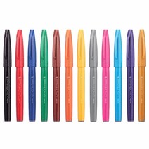 터치칼라붓펜 SES15C-A 검정, 상세페이지 참조