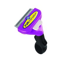 FURminator 10730 고양이용 긴 털 털 제거 도구 대형