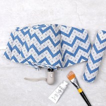 까르페디엠 지그재그 3단자동우산