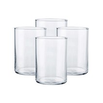 비크릴라 제르떼 내열 강화 유리컵 500ml, 4개