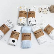 AG│빅사이즈 오가닉 코튼 블랭킷 이중거즈 유아이불, AG│ 06_산토리니