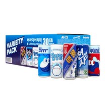 [일화] 탄산음료 Best 5종 버라이어티 팩 250ml, 30캔