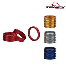 토켄 TOKEN MTX 스페이서, 실버 x 2set