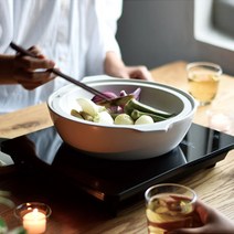 킨토 카코미 냄비 뚝배기 나베 전골냄비 kinto 1.2L, 블랙