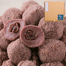 소포장 수수팥떡 수수경단 생일 백일 돌떡 25개입, 500g, 1개
