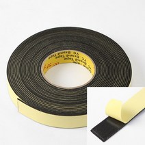 EVA 단면 스펀지테이프 2.5CMX10M 양면테잎 충격완화테이프 양면태이프