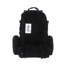 국산 ACRUN 스팀팩 백팩 50L 검정 군인 군용 가방