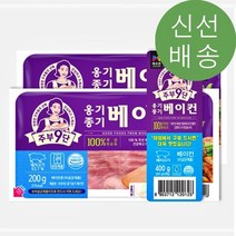 목우촌 주부9단 옹기종기 베이컨 번들 200gX2개, 2개, 200g