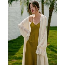 카라넥 셔츠 롱 래쉬가드 여성 여름 끈나시원피스 외 비치 블라우스 가디건 스윗 코디 쉬폰 코트 4807702419