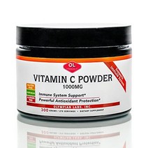 올림피안 랩스 농축 비타민C 파우더 1000mg 275회분 면역체계 지원 천연 항히스타민제 강력한 항산화제
