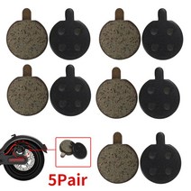 전동 킥보드 부품 스쿠터 튜닝 전기 자전거 xiaomi m365 pro 킥 교체 마찰 플레이트 액세서리 용 2 20pcs 디스크 브레이크 패드, 5쌍