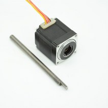 스텝퍼 스텝밀 천국의계단 계단운동기구NEM11 0mm Tr5.56 리드 스크류가있는 비 캡 티브 스테퍼 모터, 한개옵션0