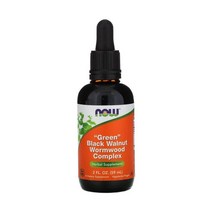 나우푸드 검은 호두 웜우드 복합제 2 fl oz (59 ml) Now Foods Green Black Walnut Wormwood Complex, 1개