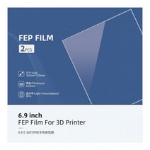 Photon Mono SQ 3D 프린터 용 ANYCUBIC FEP 필름 1 Pcs 2 3 크기 183X176MM T = 0.15MM 122962, 2 PC