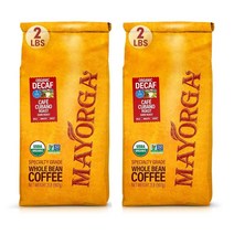 Mayorga Cafe Cubano Decaf Whole Bean Coffee 마요르가 카페 쿠바노 디카페인 홀빈 원두커피 907g 2팩