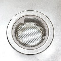 타공 싱크대 배수구 거름망 배수구망, 타공배수구거름망(그레이)
