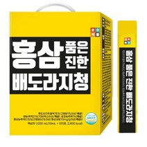 [순수 식품] 6년근 홍삼품은 배도라지청/ 홍삼추출액/ 홍삼정진액 에브리데이365 1박스(100포)외, 홍삼 품은 진한 배도라지청 1박