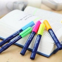 동아 제트스틱 고체형광펜 (타원형) 낱개, 오렌지