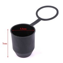 견인볼커버 견인볼 고리 캡 트레일러 견인장치 견인장치 볼 견인 내구성 디자인 보호 커버, 1개