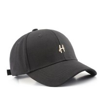 리카 H 로고 야구 대두 볼캡 커플 모자