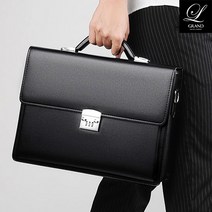 남성 고급 소가죽 서류가방 검정 30대 40대 크로스 숄더 가벼운 비밀번호 007 가죽서류가방 남자 직장인 설계사 회사원 가방 노트북겸용 브리프케이스