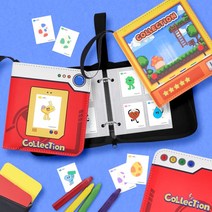 포켓몬 띠부띠부씰 앨범 씰북 미니 포켓북 심플 컬렉션 북(아이보리)