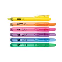 JUST CLICK 형광펜 S 분홍 1자루 모리스, 단품