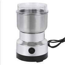 커피그라인더 커피메이커 원두분쇄기150W 전기 커피 그라인더 주방 시리얼 너트 콩 향신료 곡물 기계 다기, 01 WHITE_01 2 blades_02 EU