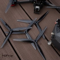 2 쌍 hqprop 7.5x3.7x3 7.5inch rc fpv freestyle 7inch 장거리 드론 iflight chimera7 pro 용 3 블레이드 pc 프로펠러, 2쌍