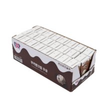맛있는 쿠키앤크림 우유 24개 아이스크림 가공유 탄수화물 포화지방 당류 지방 코코넛유 덱스트린, 단일