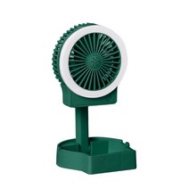 저소음 서큘레이터 선풍기 W8KC USB 데스크탑 팬 배터리 개인 소형 테이블 공기 순환기 아로마 테라피 1, 03 Deep Green