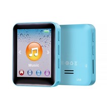 MP3 HIFI TF 카드 책 읽기 사운드 녹음 빠른 충전 MP4 실내 야외 홈 오피스 음악 플레이어 화이트 16G, 03 Black_05 기타