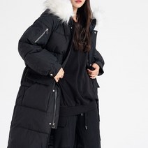 올겨울 유행 롱패딩 가벼운 중학생 부모님 롱패팅 오버핏 야상