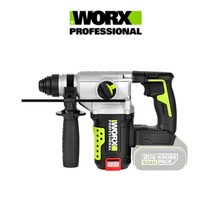 웍스 충전 20V 로타리 해머드릴 드릴 베어툴 본체만 WU389.9 WORX PRO, 옵션1:WU389.9(본체만)