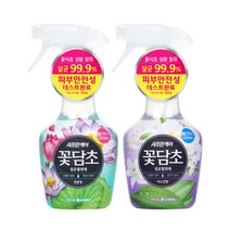 샤프란 꽃담초 섬유탈취제 400ml (연꽃향 자스민꽃향) 중 택일, 꽃담초 섬유탈취제 연꽃향 400ml