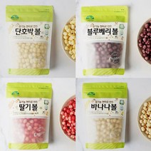 [오가닉스토리] 유기농 현미로 만든 한입 쏙 볼(4종 택1), 03.바나나, 선택:03.바나나
