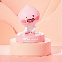 카카오프렌즈 차량용 스탠딩 디퓨저 자동차 방향제 귀여운 캐릭터 피규어 차꾸미기 인테리어, 어피치(핑크), 1개