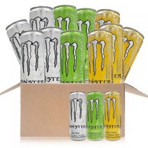 올따옴기획 몬스터 355ml 울트라5개+시트5개+파라다이스4개, 16개