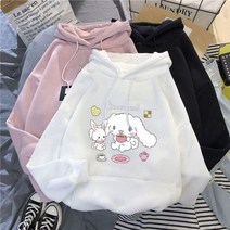 산리오 맨투맨 쿠로미 후드티 시나모롤 후드집업 471898 Sanrioed-플러시 어린이 후드 스웨터 애니메이션 만화 의류 아기 소년 소녀 스웨터 풀오버 탑스 코트 선물