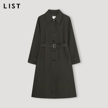 [리스트(LIST)] 코튼 래글런 트렌치코트_TWWBYN50040_DK