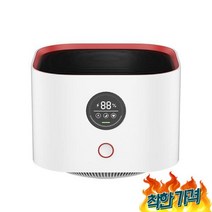 미세먼지 링 템 공기 청정기 가정 데스크탑 음이온 집진기 -, 02 다크 그레이