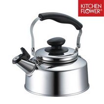 다가인 키친플라워 스텐 휘슬 주전자 1.7L, 본상품선택