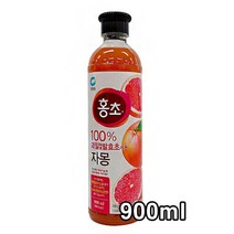 청정원 홍초 과일 숙성 발효초 발효식초 자몽 900ml, 쿠팡 1, 쿠팡 자몽