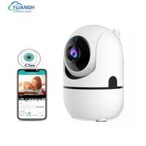 icsee app 실내 홈 1080p ip 카메라 wifi 양방향 오디오 보안 미니 cctv 감시 카메라 무선 아기 모니터, 1080p 카메라, 협력사, au 플러그
