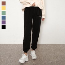 코디제이 여자트레이닝바지 체리극세사조거팬츠 허리밴딩 여자밴딩바지 트레이닝 홈웨어 운동복 트레이닝팬츠 츄리닝 융털 조거 조거팬츠 겨울트레이닝복 겨울바지