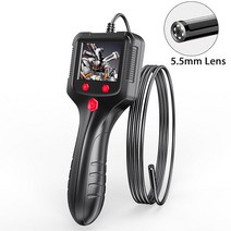 방수 내시경 카메라 산업용 내시경 카메라 2.8 "IPS 스크린 HD1080P 검사 보어스코프 IP68 방수 8mm/5, 02 5m, 04 P100-5.5MM Lens