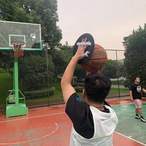 게이트볼 장비 운동회 용품 뉴스포츠 스틱 볼채FDFIT Basketball Training Board Ball Hand Shooting Aid S, 01 Black