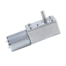 웜 기어 DC 감속 모터 6V JGY370 저속 고 토크, [05] 30RPM, [02] 6VMotor and Bracket