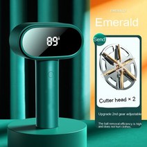 휴대용 보풀제거기 의류 스풀 기계 디지털 디스플레이 헤어볼 충전 무선 usb 충전식, 에이2