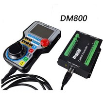 CNC 가공 DM800 모션 컨트롤 시스템 5 축 38 인치 TFT 디스플레이 MPG 비상 정지 및 G 코드 지원, 1.3Axis